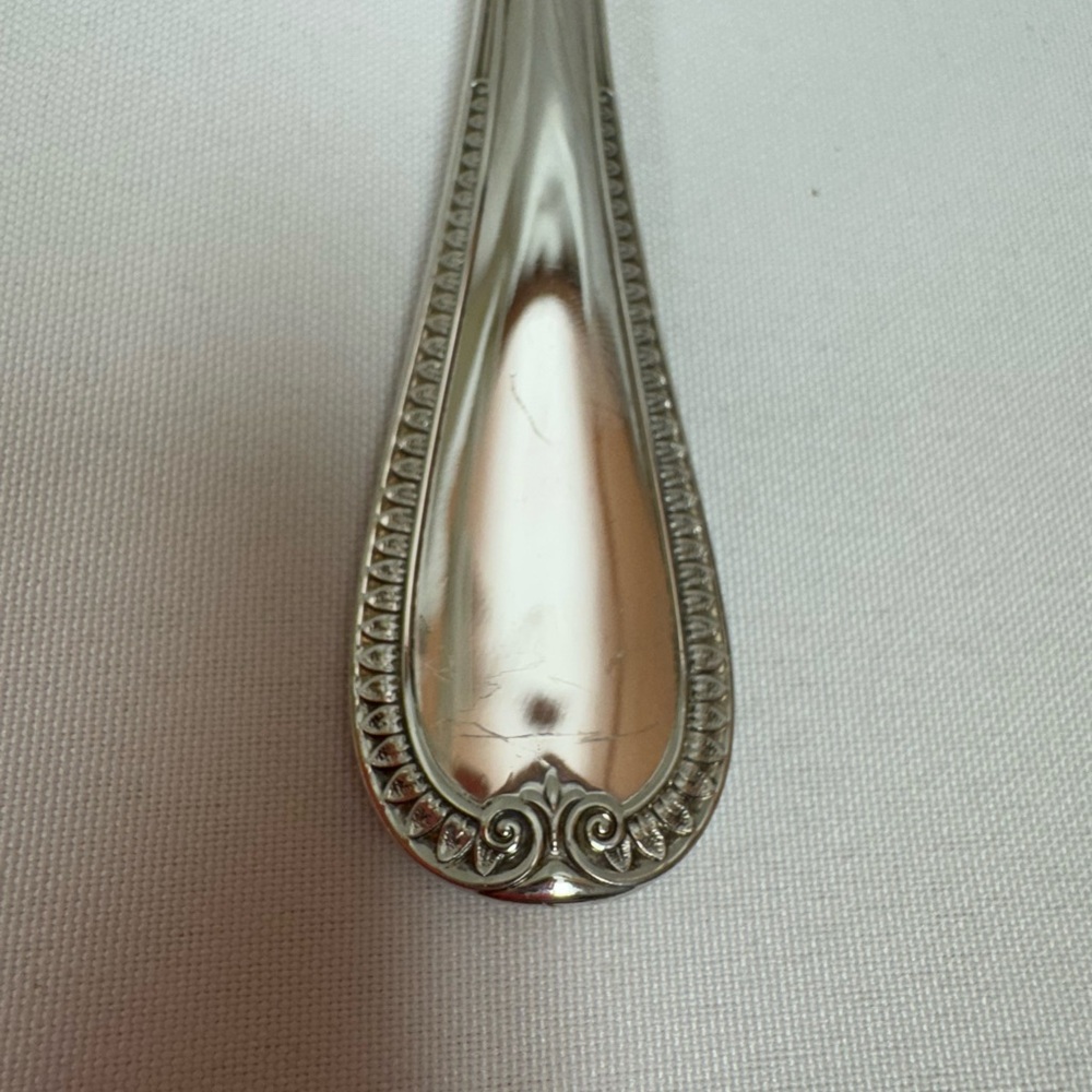 Christofle Sterling Silver Soup Spoon - Picture 2 of 9